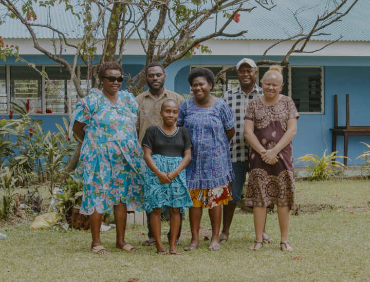 Members of Vanuatu Disability Promotion and Advocacy Association