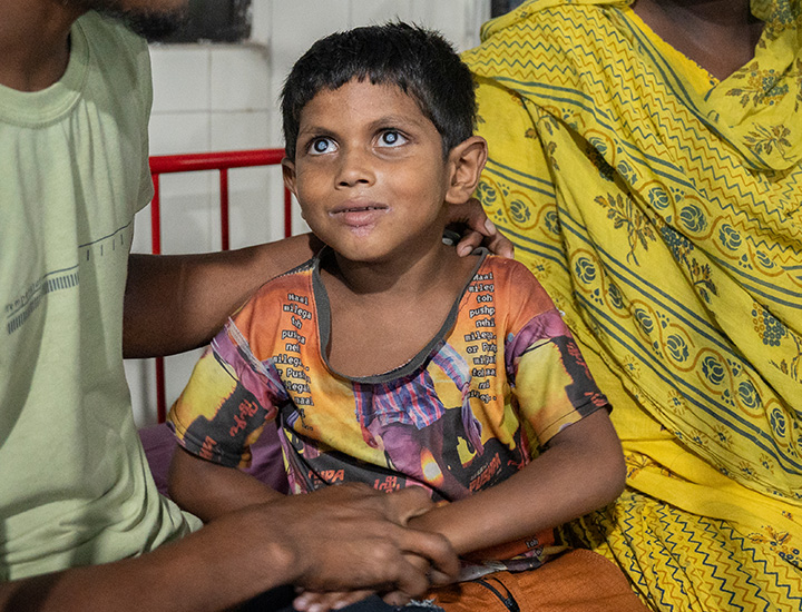 A young boy
