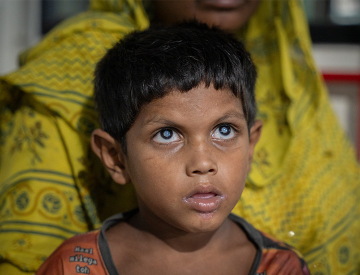A young boy