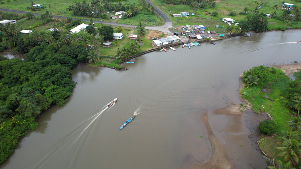 Rewa river is the widest river in Fiji.