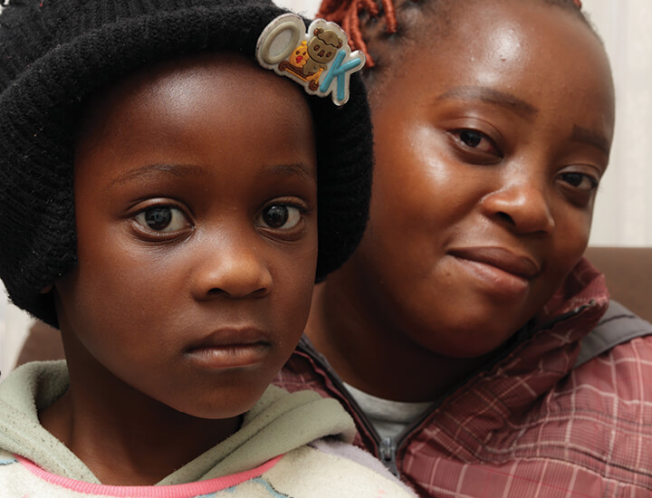 Camille and her mother