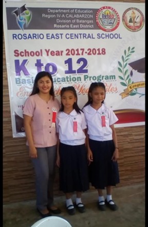 In photos, Christine Joyce and Diane Joy Prado on their completion ceremony of both elementary and high school education program. Supported by Norfil when they were 6 and 7 years old, the siblings, now 17 and 18, have overcome their visual challenges as no obstacle for achieving excellence.